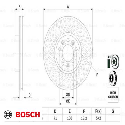 FREN DISKI ÖN  B.M EXPERT / TRAVELLER 2016- Ürün Görseli