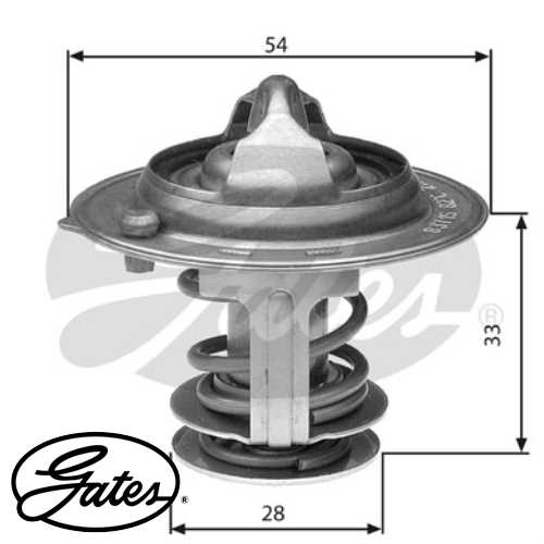 KORE ACCENT ADM/ACCENT ERA/ELANTRA/SONATA/I30/IX35 KORE TERMOSTAT 82 CC 54 LUK