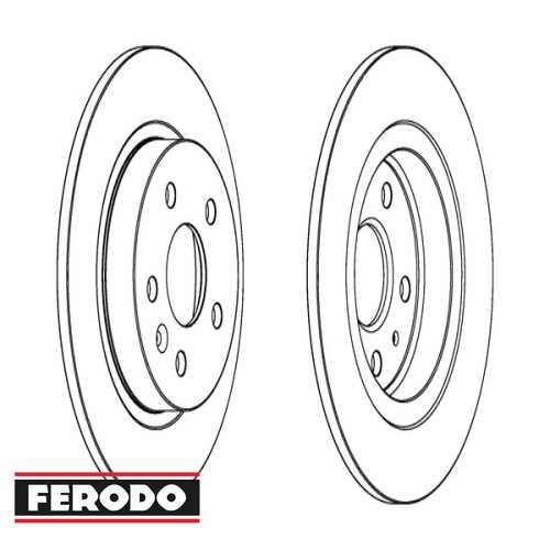 OPEL ASTRA J OPEL FREN DISKI ARKA TAKIM 15 INCH 268MM Ürün Görseli