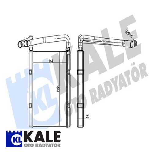 KORE RIO KORE KALORIFER RADYATÖRÜ A/M 150X220X20 : KALORIFER PETEGI