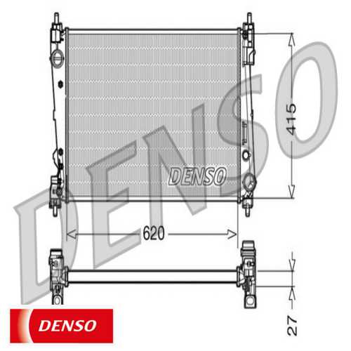 SU RADYATÖRÜ  1,3 MJT-1,6 MJT - Z13DTH  DOBLO-G.PUNTO EVO-CORSA D-COMBO D 07-