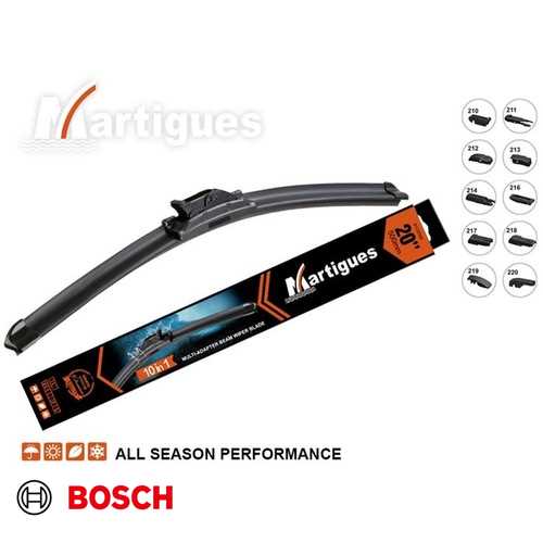 SILECEK SÜPÜRGESI ÖN MUZ TIP -  TEKLI SILECEK - [ 600 MM ] AEROECO ( 3 APARATLI ) BM TÜM MODELLER 00-