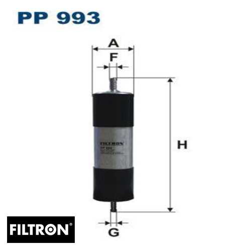 VW A6 VW YAKIT FILTRESI KL658 / H332WK