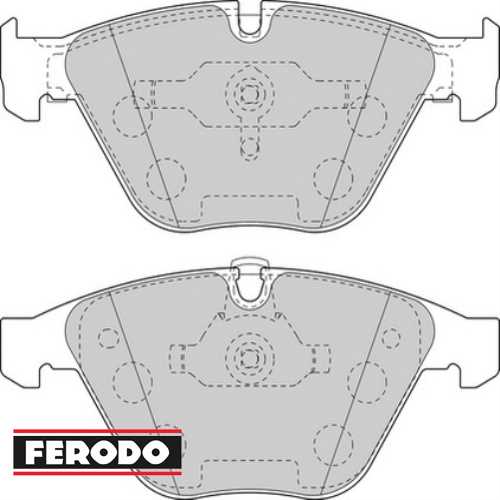 BMW E60-E60 LCI-E61-E61 LCI-E63-E63 LCI-E64-E64 LCI BMW FREN BALATASI ÖN Ürün Görseli