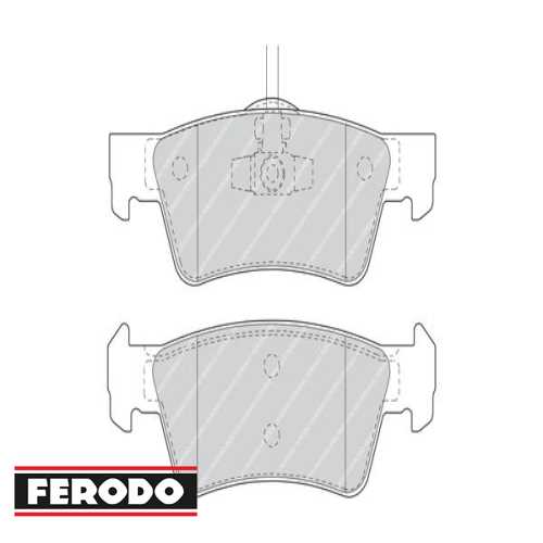 VW TOUAREG-Q7-CAYENNE VW FREN BALATASI ARKA GDB1672 Ürün Görseli