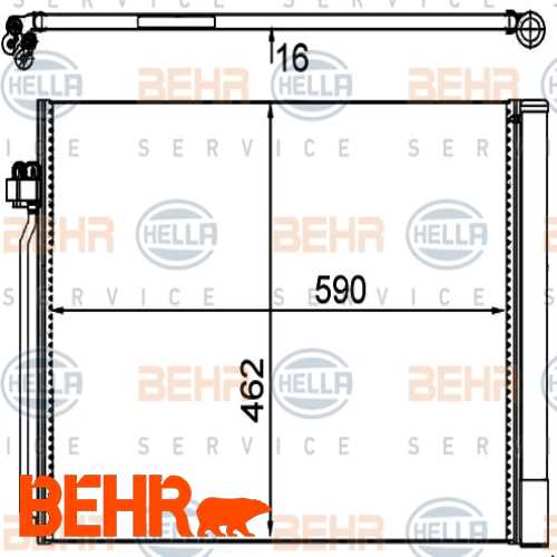 KLIMA RADYATÖRÜ  BM X5 E70-X5 E70 LCI-X5 F15-X6 E71-X6 F16
 07-18 Ürün Görseli