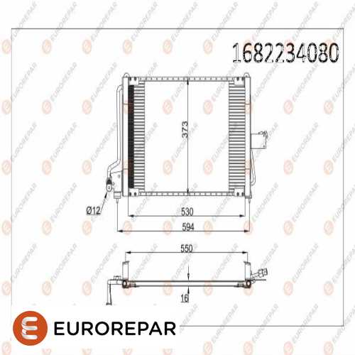 RADYATOR  BM ASTRA F 91-01 Ürün Görseli