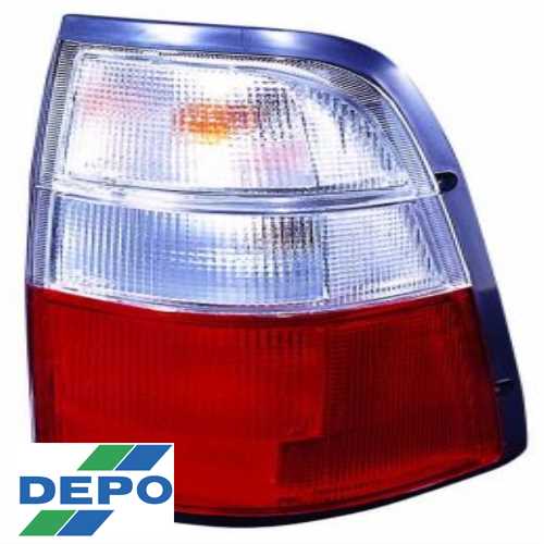 STOP LAMBASI SOL BEYAZ : KIRMIZI 2.5 TD TFR 01-02