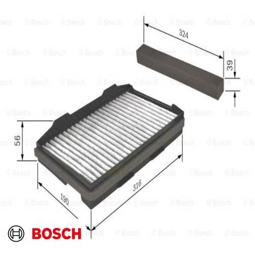 POLEN FILTRESI AKTIF KARBONLU 2.0 9.5 98- Ürün Görseli