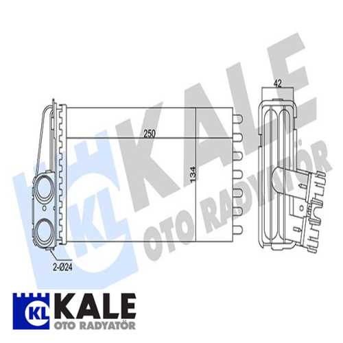 PSA 307/C4 PSA KALORIFER RADYATÖRÜ MANUEL KLIMA Ürün Görseli
