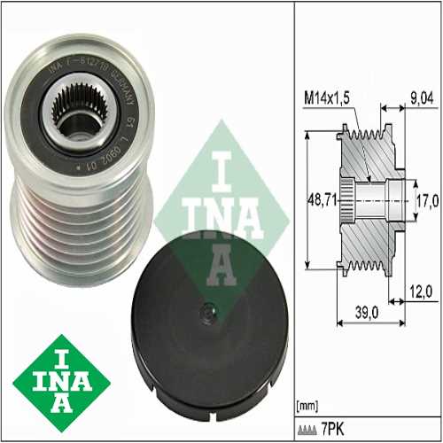 BMW E81-E82-E87-E88-E90-E91-E92-E93-E60-E61-X5 E70 BMW ALTERNATÖR RULMANI Ürün Görseli