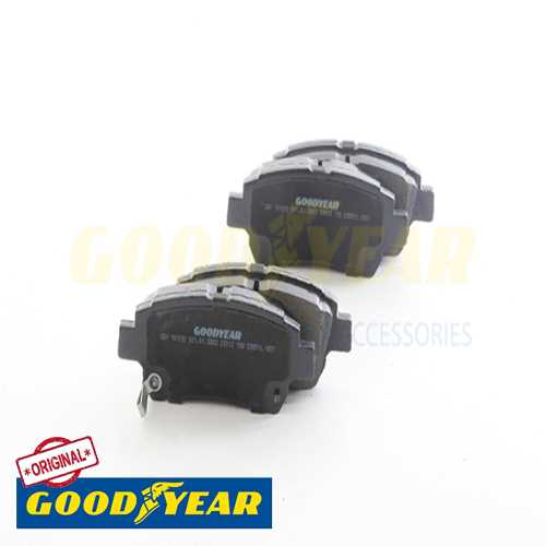 JAPON YARIS (P1) (+ABS) : VERSO (E12) 1.6 02-03 : PRIUS (W2) 03-09 JAPON FREN BALATASI ÖN Ürün Görseli