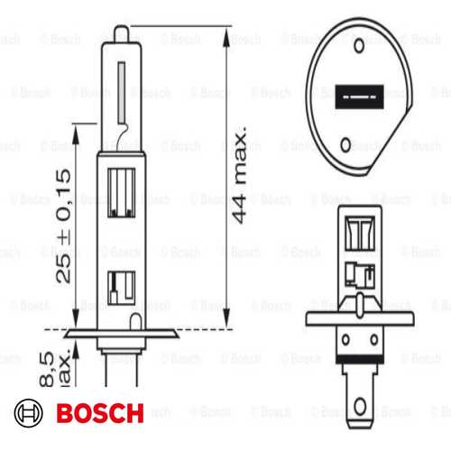 AMPÜL 12V H1 55W P145S-LONG LIFEDAYTIME   90-