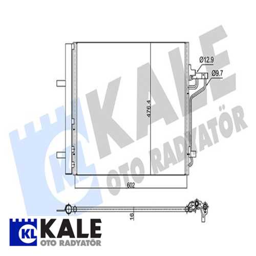 FORD KUGA II / CONNECT FORD KLIMA RADYATÖRÜ KOMPLE 1785765/1886885/1934882/2013474DV61 19710 BB/DV61 19710 BC
