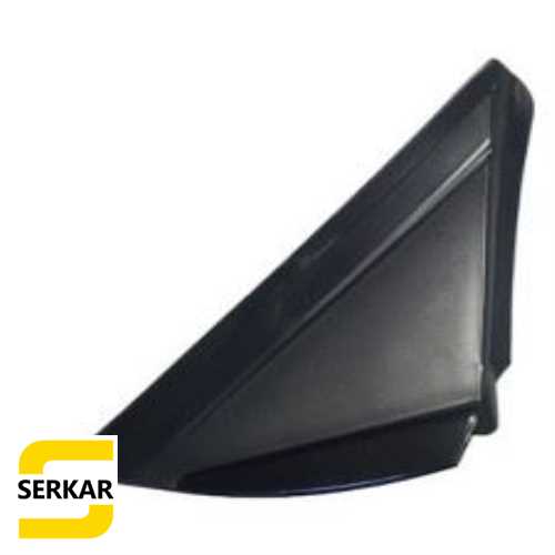 MEGANE IV AYNA ÜÇGENİ SAĞ SİYAH