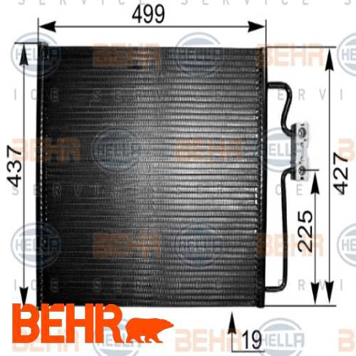 KLIMA RADYATÖRÜ  BM E38 97-01 Ürün Görseli
