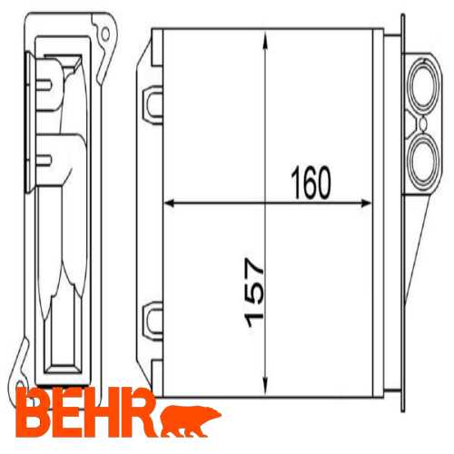 KALORIFER RADYATÖRÜ  BM CRAFTER-SPRINTER 06- Ürün Görseli