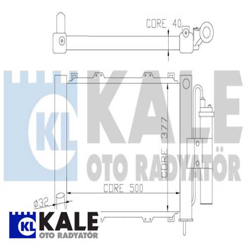 RENAULT KANGO RENAULT RADYATÖR KOMPLE (MODÜL RAD+CON) KONDENSER/BRAZING (AL/AL)/509X382X38 Ürün Görseli