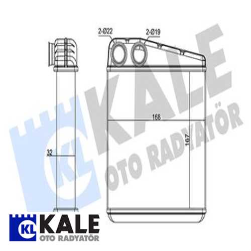 KALORİFER RADYATÖRÜ RENAULT MODUS CLIO III 1,2/1,4/1,6/1,5DCI/2,0 02>