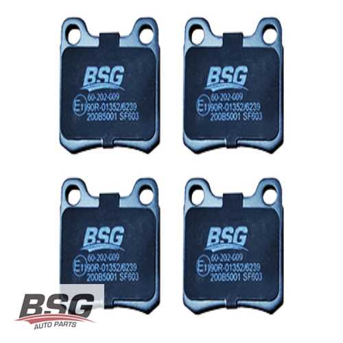 FREN BALATASI ARKA  BM W201 83-93 Ürün Görseli