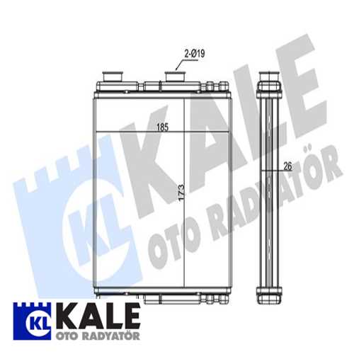 RENAULT LAGUNA III RENAULT KALORIFER RADYATÖRÜ