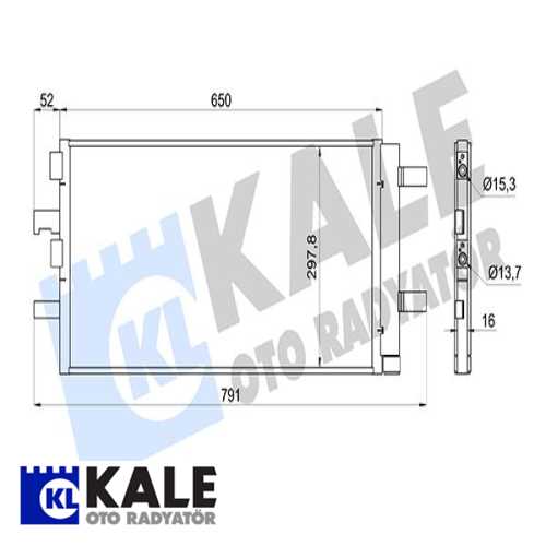 BMW 1F40-2F45-F46-X1 F48-X1 X2 F39-MINI F60 BMW KLIMA RADYATÖRÜ