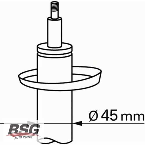 BMW E30 BMW AMORTISÖR ÖN SAG/SOL YAGLI Ürün Görseli