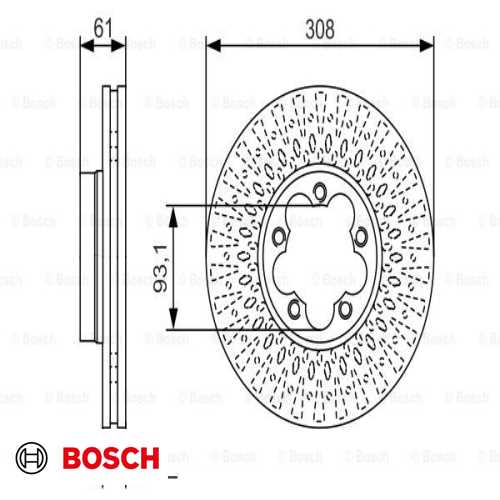 FREN DISKI ÖN (ADET FIYATIDIR) CIFT TEKER  BM TRANSIT V-363 14- Ürün Görseli