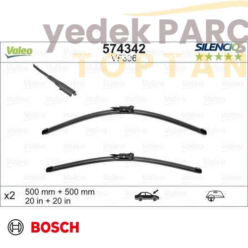 BOSCH SILECEK 500-500 MM TAKIM YENI TIP