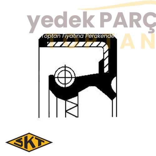 Yedek Parça :SKT AKS KEÇESI ÖN SOL 40x55x8-13 Özellikler: 40x55x8-13