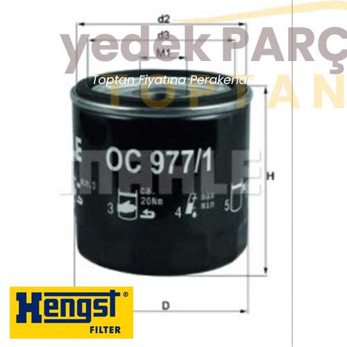 HENGST YAG FILTRESI OC977/1 / LS969