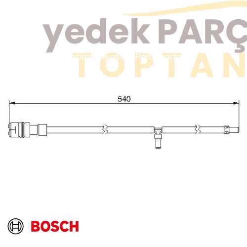 BOSCH FREN BALATA FISI ÖN GIC305