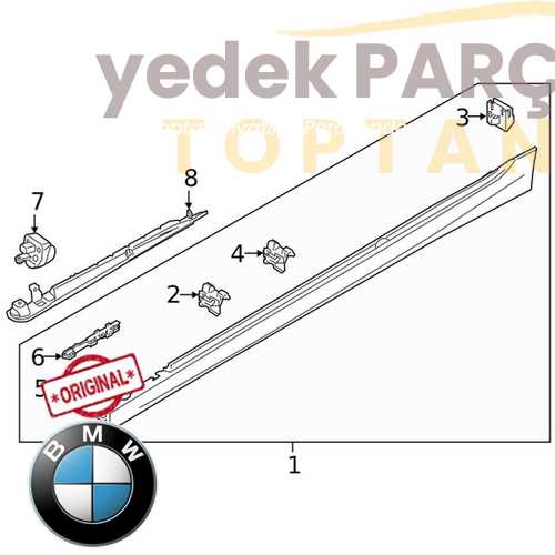 Yedek Parça :IOE-BMW MARSBIYEL KAPLAMASI SOL M Özellikler: M