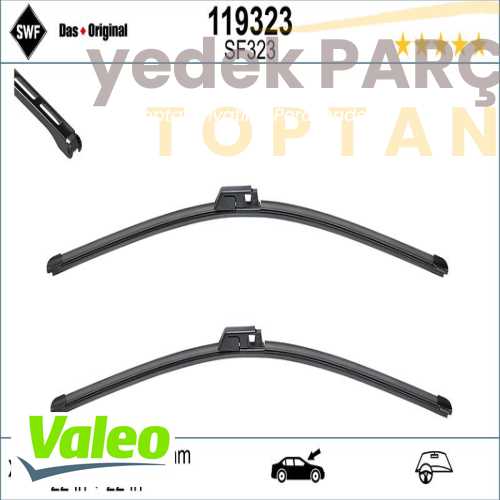 VALEO SILECEK SÜPÜRGESI ÖN TAKIM SWF (550 x 550 mm) (MUZ TIP)