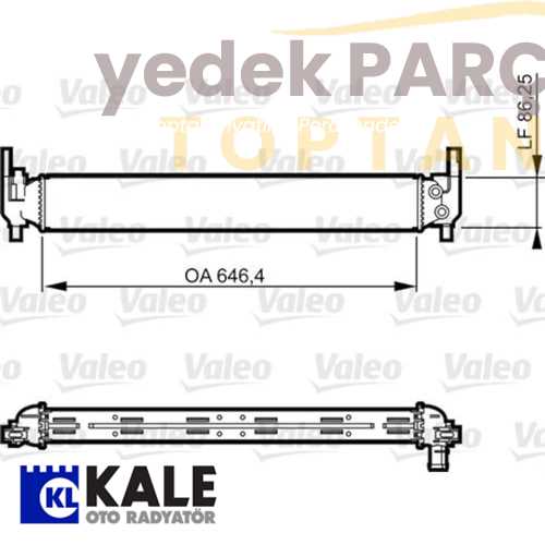 KALE TURBO RADYATÖRÜ 735310