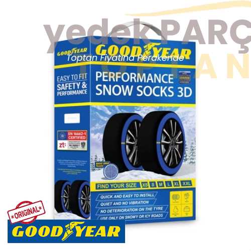 GOODYEAR KAR ÇORABI XL A;KALITE