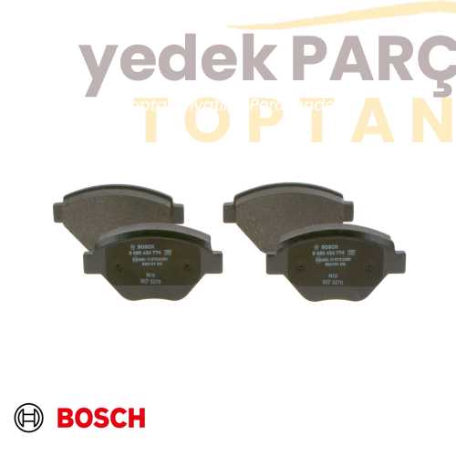 BOSCH FREN BALATASI ON (WVA23934) MEGANE2 1.4 16V 02 03 0986TB2442