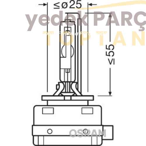 Yedek Parça :OSRAM AMPÜL D3R 42V 35W PK32d-6 XENARC ORIGINAL Özellikler: D3R 42V 35W PK32d-6 XENARC ORIGINAL