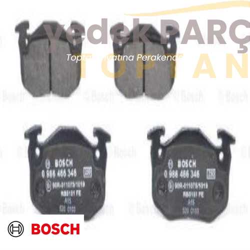 BOSCH FREN BALATASI ON (WVA20634) TWINGO 1.2 EXPRESS 0986TB2077