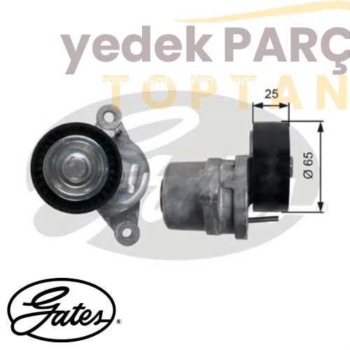 Yedek Parça :GATES K-20 V-KAYIS GERGI RULMANI 208 1.4 HDI 208 308 1.6 HDI 3008 5008 PARTNER 1.6 HDI Özellikler: GATES-T39189