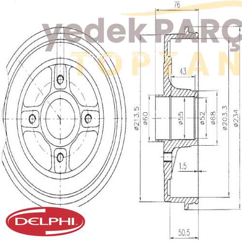 DELPHI FREN KAMPANASI ARKA KUBISTAR KANGOO KANGOO EXPRESS 97>