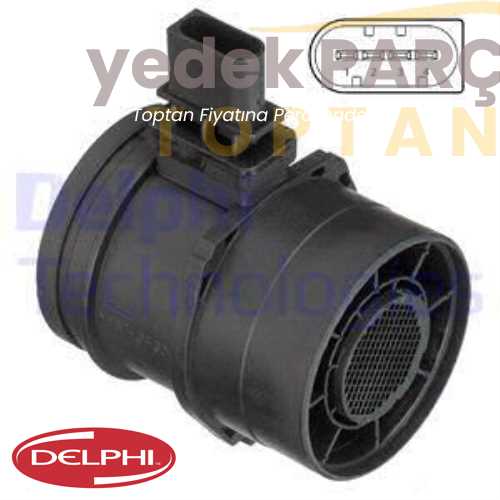 DELPHI MAF SENSORU BMW 116 118 120 123 316 318 320 740 745 X1 10 2002> 03 2010