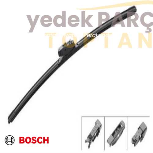 Yedek Parça :BOSCH SILECEK SUPURGESI AEROECO TEK AE550 550MM (BOS3397015581) Özellikler: 3397015581