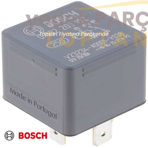 Yedek Parça :BOSCH MINI ROLE DEGISTIRICI 12V 30A 5 PINLI BRAKETSIZ Özellikler: 0332209152