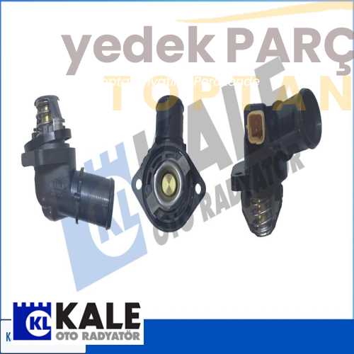 Yedek Parça :KALE TERMOSTAT 103 C MUSURLU  CITROEN C2  C3 I  FIAT FIORINO PEUGEOT 1007 / 206+ / 207 1.4 I TU3 08> Özellikler: 572395