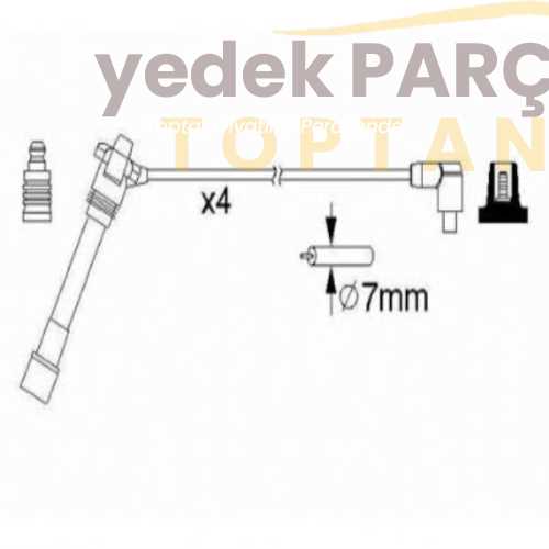 DODUCO BUJI KABLOSU ALBEA 1.2I 16V 05