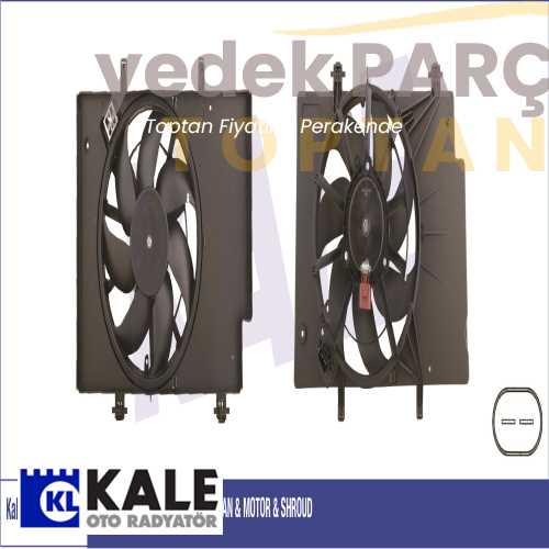 KALE FAN MOTORU DAVLUMBAZLI B MAX FIESTA VI