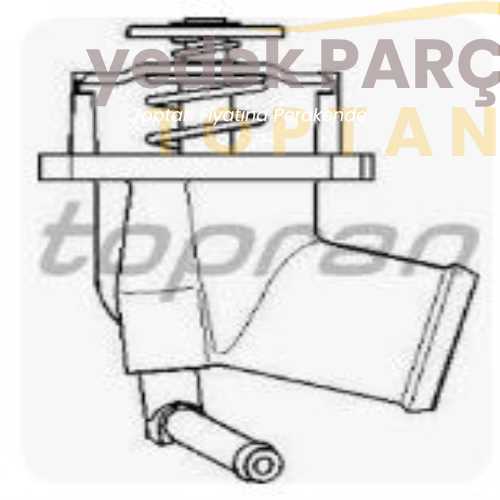 TOPRAN TERMOSTAT CORSAC 1.4 ASTRAG 1.4 1.6 VECTRA 1.6