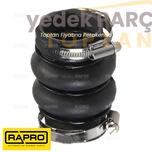 RAPRO WTURBO HORTUMU SILIKON PEUGEOT 206 307 308 PARTNER TEPEE C4 PICASSO BERLINGO 1.6 HDI 90H