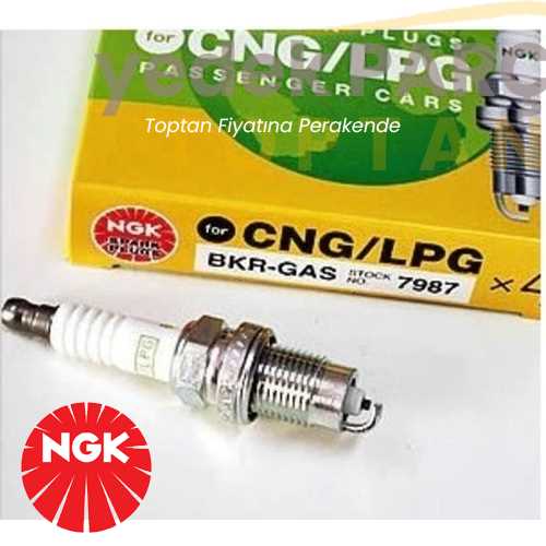 NGK BUJI LPGLI ARACLAR ICIN (WR6DC MUADILI) BKR GAS/01 BKR6ES-11 BKR5E TEK TIRNAK